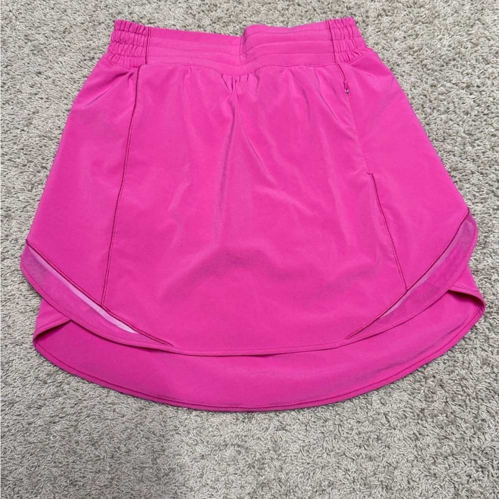 Lululemon Sonic Pink Hotty Hot skirt